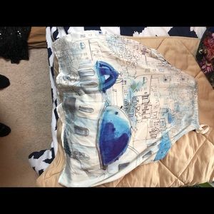 Custom Greek halter tank